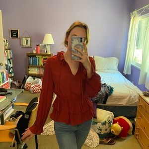 NWT Who What Wear Blouse